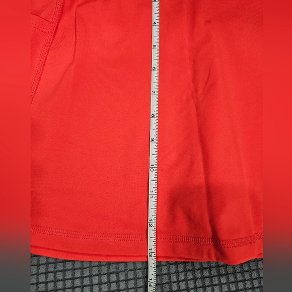 Primary Athletic Skort Girl's 14 Red Orange - Picture 6 of 8